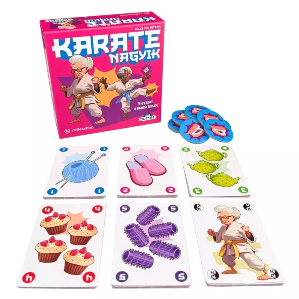 Spoločenská hra Karate babičky obrázok 3