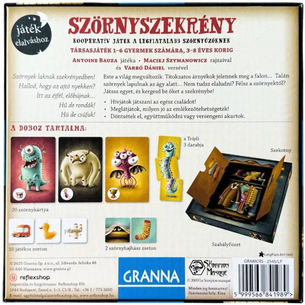 Spoločenská hra Skriňa príšer obrázok 2