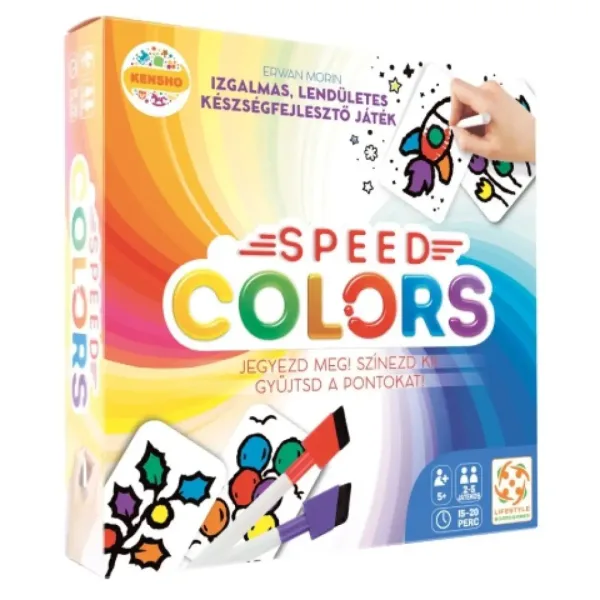 Spoločenská hra Speed Colors obrázok 1