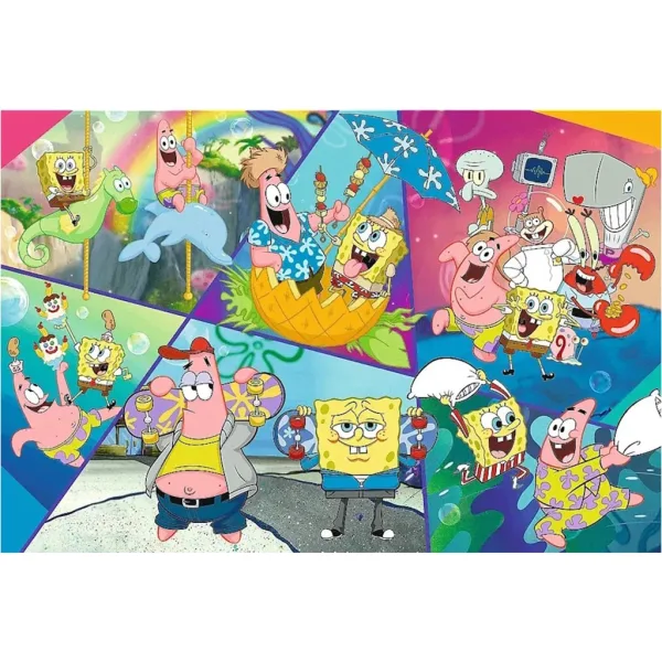 SpongeBob a obyvatelia Bikini Dolného, 300-dielne puzzle – Trefl obrázok 2