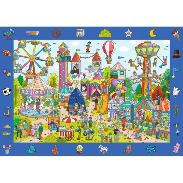 Spy Guy 100-dielne puzzle Zábavný park - Trefl obrázok 2