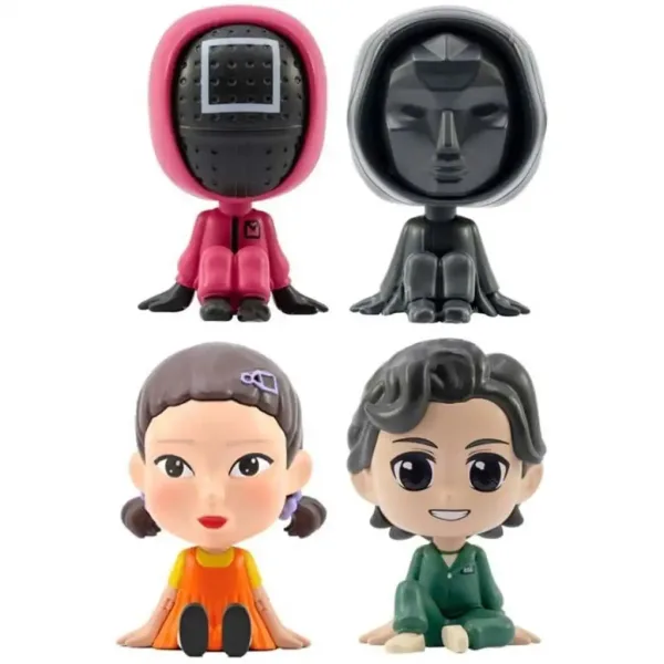 Squid Game Bobble Hero prekvapivá mini figúrka 8cm obrázok 2
