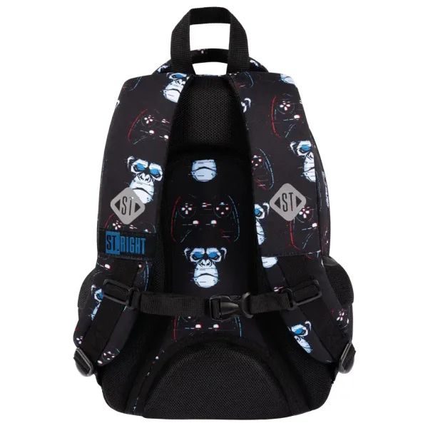 St.Right Blue Gamer ergonomický školský batoh, ruksak BP26 39x27x17cm obrázok 2