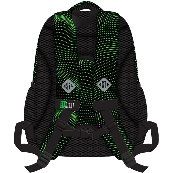 St.Right Green Halfton ergonomický školský batoh, ruksak BP05 42x30x19 cm obrázok 2