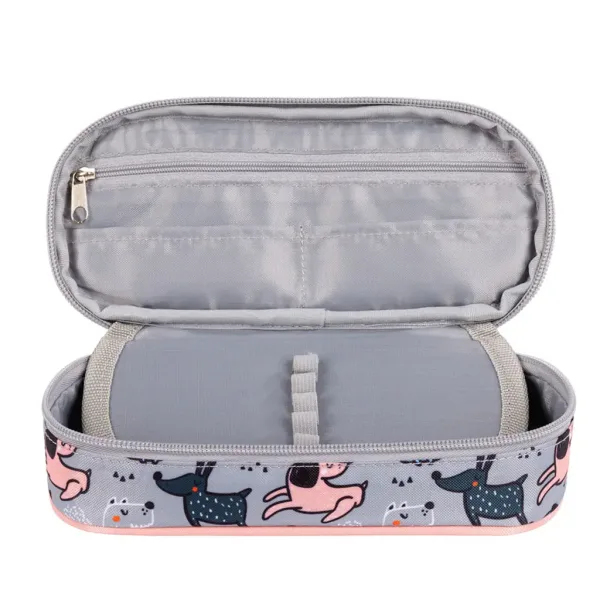 St.Right My Little Friends Grey York oválny peračník 23cm obrázok 2