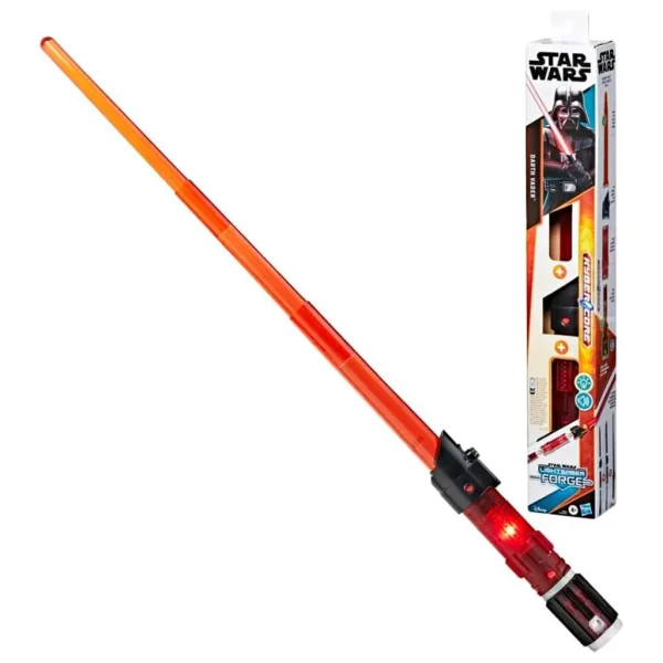 Star Wars Lightsaber Forge: Elektronický svetelný meč Darth Vadera s osvetlením a zvukom - Hasbro obrázok 2
