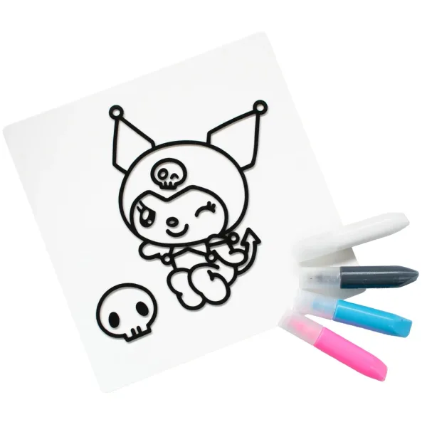 Sticker Art: Sada na vyfarbovanie nálepiek Hello Kitty, rôzne druhy, 1 ks - Comansi obrázok 5