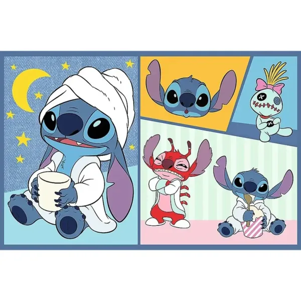 Stitch a priatelia 2x70 ks puzzle - Trefl obrázok 2