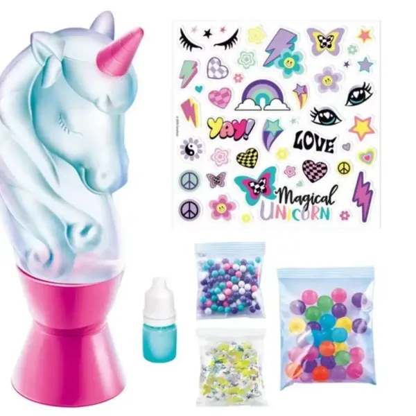 Style 4 Ever DIY Jednorožec lávová lampa tvorivá sada obrázok 2