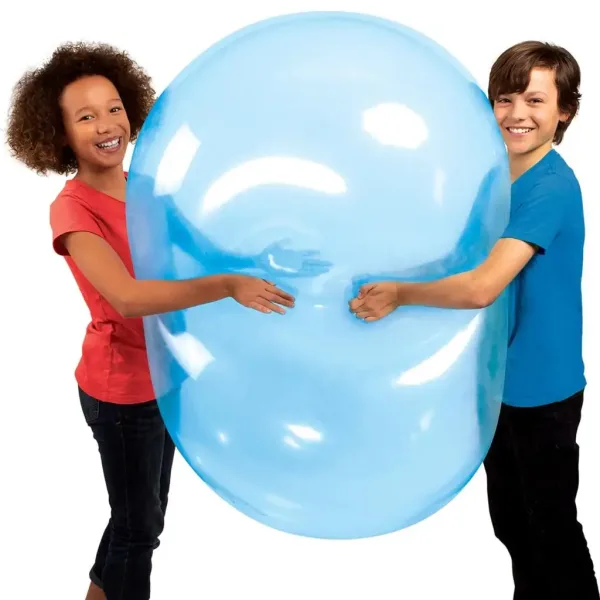 Super Wubble bublinková lopta modrá farba 75 cm obrázok 3