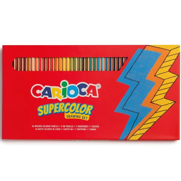 Supercolor 40-dielna sada na kreslenie - Carioca obrázok 1