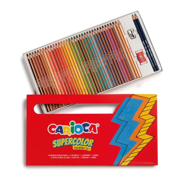 Supercolor 40-dielna sada na kreslenie - Carioca obrázok 2