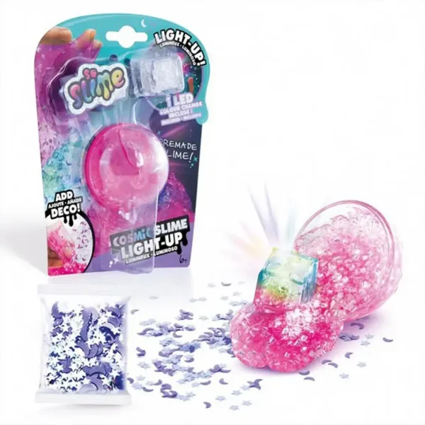 So Slime LED svietiaci kozmický slime v rôznych variantoch obrázok 3