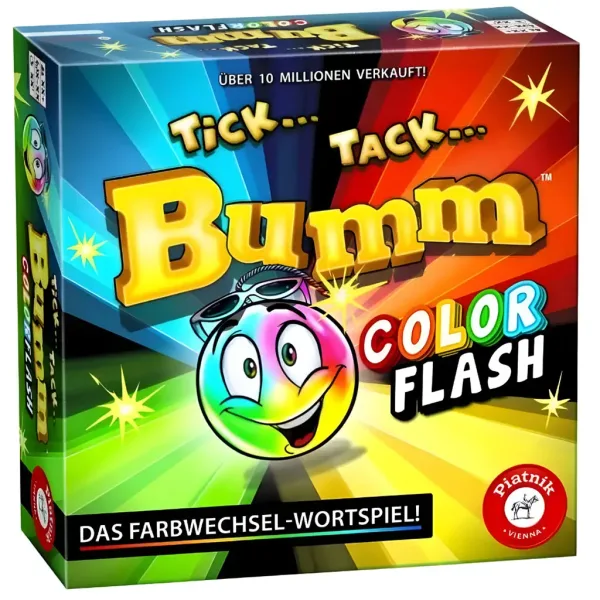 Tick Tack Bum Color Flash spoločenská hra - Piatnik obrázok 1