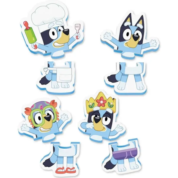 Tomy Toomies: Bluey puzzle do kúpeľa so 4 figúrkami obrázok 2