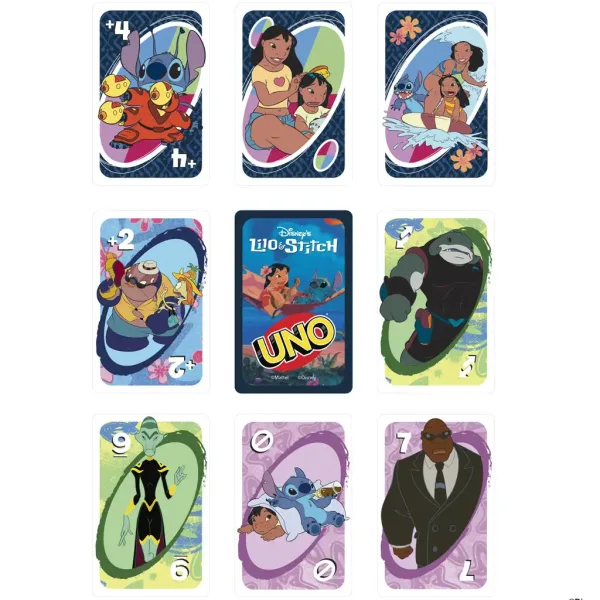 UNO: Disney Lilo a Stitch kartová hra - Mattel obrázok 2