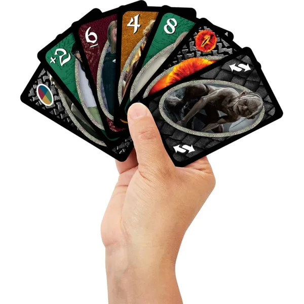 UNO Pán prsteňov kartová hra - Mattel obrázok 3