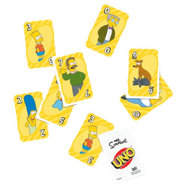 UNO Simpson kartová hra - Mattel obrázok 3