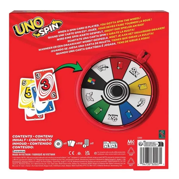 UNO Spin - Mattel obrázok 4