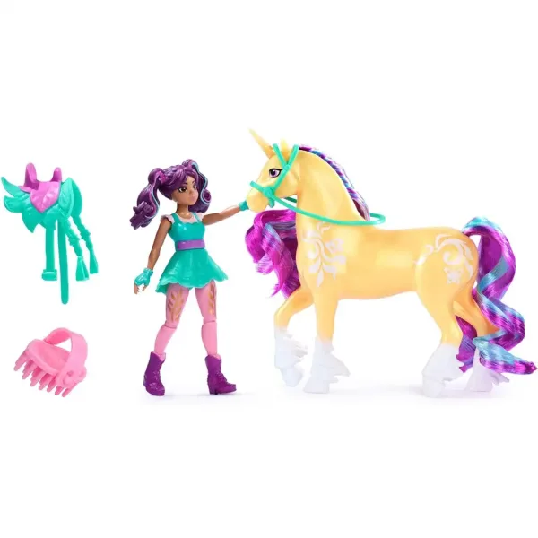 Unicorn Academy: Bábika s jednorožcom - Ava a Leaf - Spin Master obrázok 2