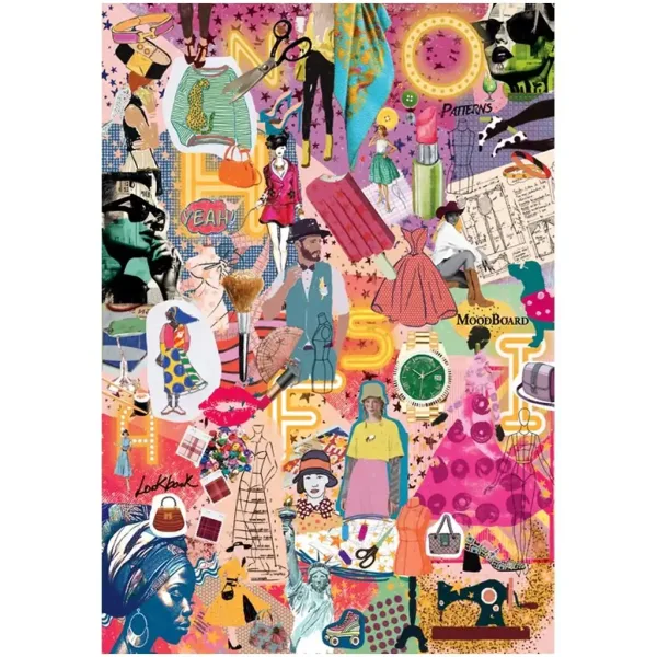 Viac je viac: Móda a dizajn HQC 1000-dielna puzzle - Clementoni obrázok 2