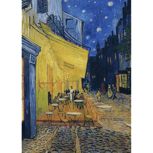 Vincent Van Gogh: Nočná kaviareň 1000-dielne puzzle - Trefl obrázok 2