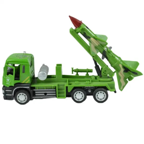 Vojenský nákladný automobil: Spätné ťahanie vojenského nákladného auta s raketou v dvoch variantoch 14cm obrázok 3