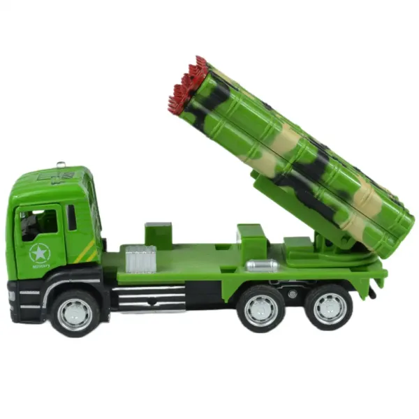 Vojenský nákladný automobil: Spätné ťahanie vojenského nákladného auta s raketou v dvoch variantoch 14cm obrázok 6