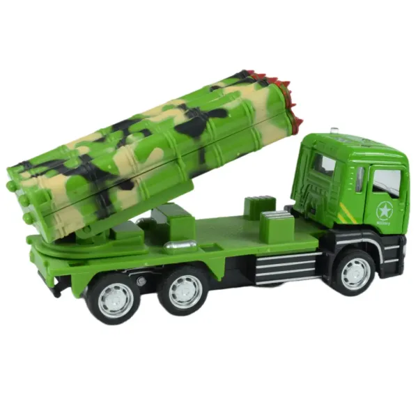 Vojenský nákladný automobil: Spätné ťahanie vojenského nákladného auta s raketou v dvoch variantoch 14cm obrázok 7