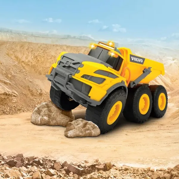 Volvo sklápač so svetelnými a zvukovými efektmi 23 cm - Dickie Toys obrázok 5