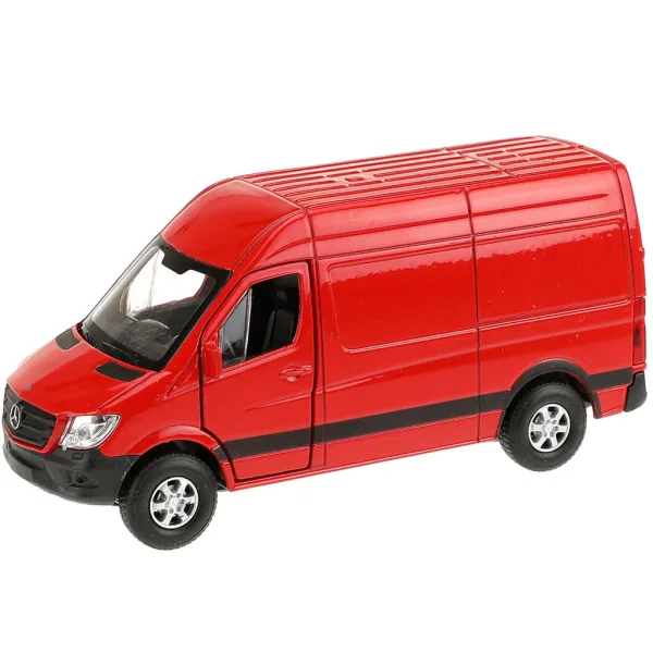 Welly: Kovový model auta Mercedes-Benz Sprinter v rôznych verziách, 11 cm obrázok 5