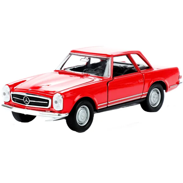 Welly: Kovový model autíčka Mercedes-Benz 1963 230SL v rôznych prevedeniach, 11 cm obrázok 3