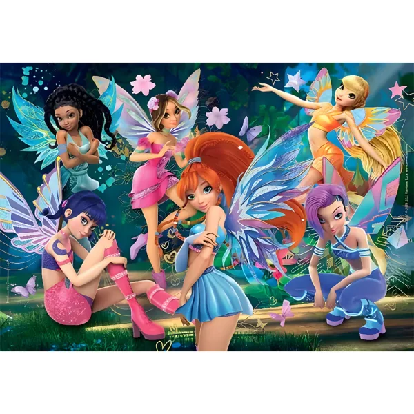 Winx Club víly 104-dielne Super Puzzle - Clementoni obrázok 2