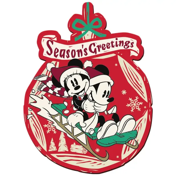 Wood Craft: Disney - Mickey a Minnie Vianoce 160 kusov prémiové drevené puzzle - Trefl obrázok 2