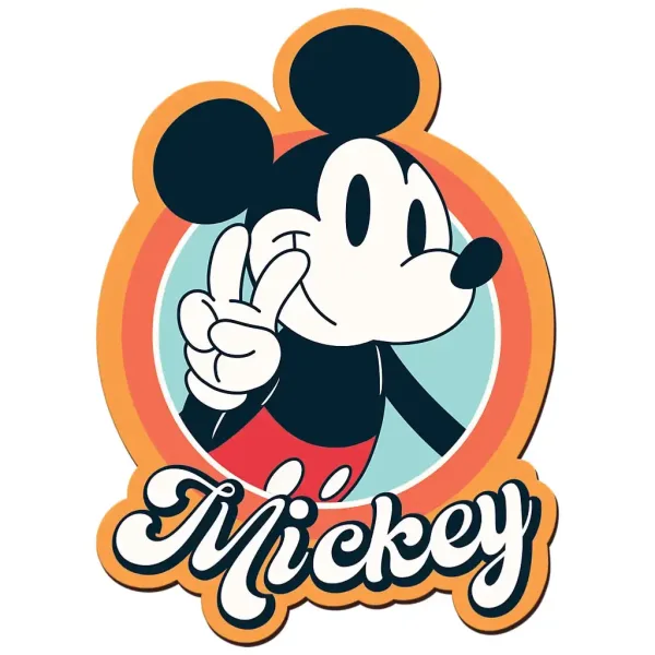 Wood Craft: Disney - Retro Mickey Mouse 160 ks prémiové drevené puzzle - Trefl obrázok 2