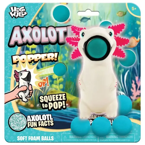Zing: Popper Axolotl s vystreľovacími loptičkami obrázok 2
