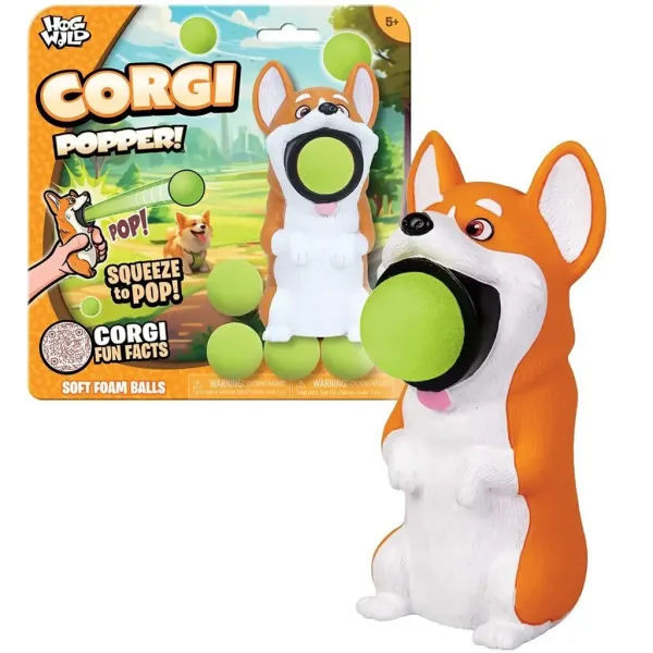Zing: Popper Corgi psík s vystreľovacími loptičkami obrázok 1