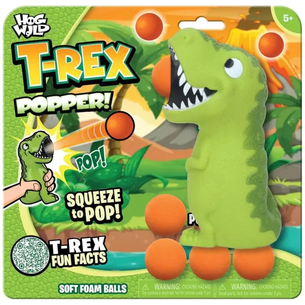 Zing: Popper T-rex s vystreľovacími loptičkami obrázok 2