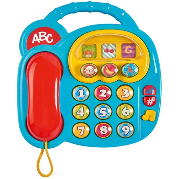 ABC farebný telefón so svetelnými a zvukovými efektmi - Simba Toys obrázok 2