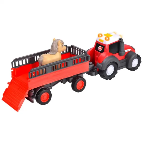 ABC Massey prepravný traktor s koňom - Simba Toys obrázok 2