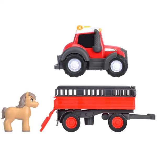 ABC Massey prepravný traktor s koňom - Simba Toys obrázok 5
