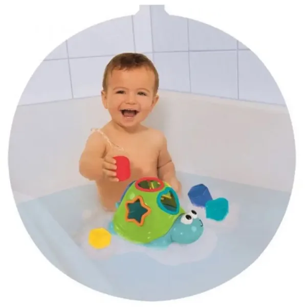 ABC plávajúca korytnačka s tvarovými kockami - Simba Toys obrázok 3