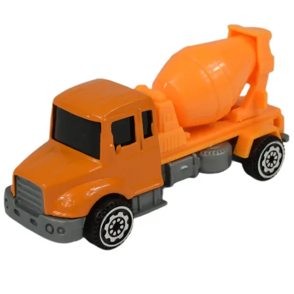 Alloy Car: 6-dielny set stavebných autíčok 8cm obrázok 6