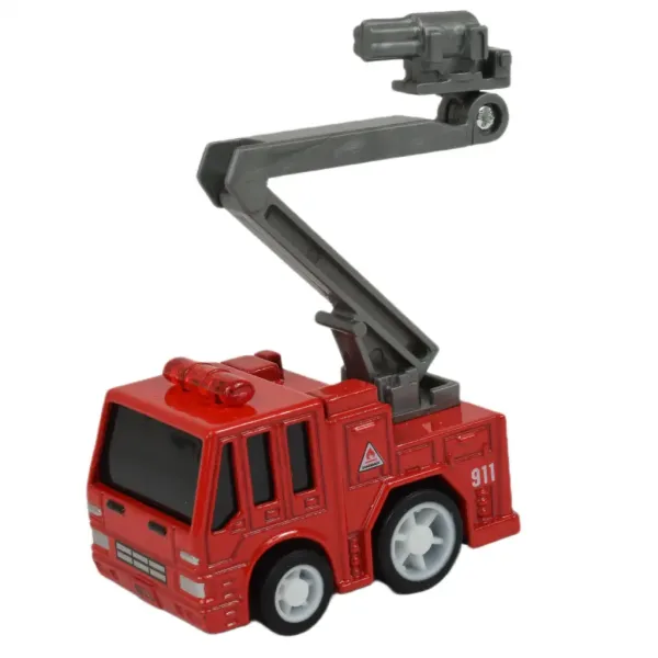 Alloy Car: Hasičské auto v rôznych variantoch 5cm obrázok 6