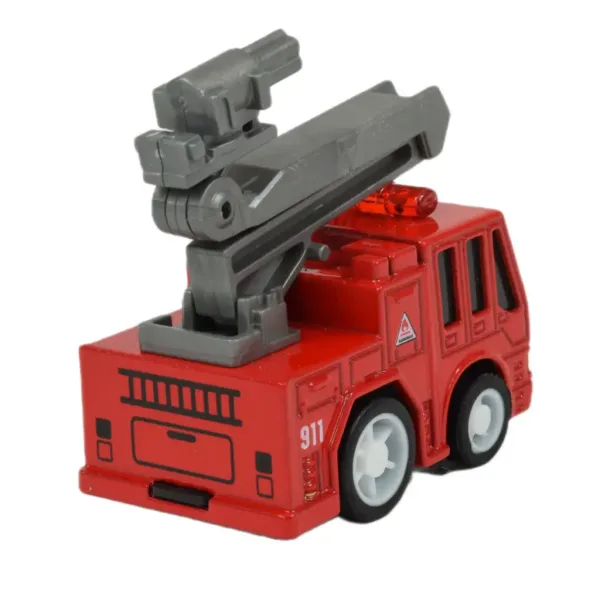 Alloy Car: Hasičské auto v rôznych variantoch 5cm obrázok 7