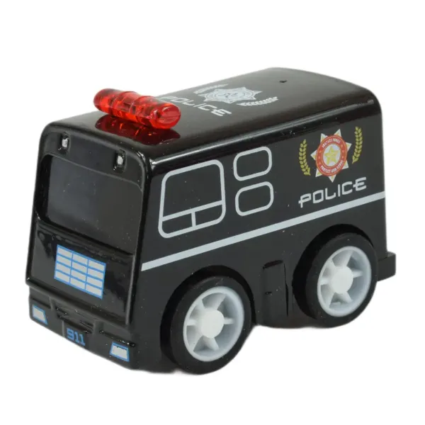 Alloy Car: Policajné auto v rôznych variantoch 5 cm obrázok 2