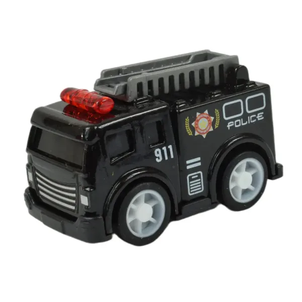 Alloy Car: Policajné auto v rôznych variantoch 5 cm obrázok 6