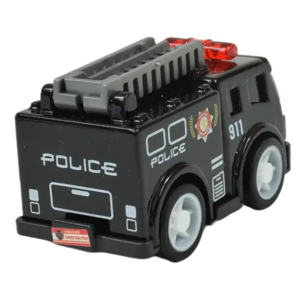 Alloy Car: Policajné auto v rôznych variantoch 5 cm obrázok 7