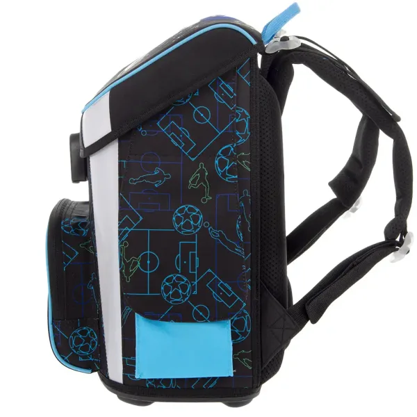Ars Una: Champs kompaktný ergonomický školský batoh s magnetickým zapínaním, ruksak 33x41x24 cm obrázok 4