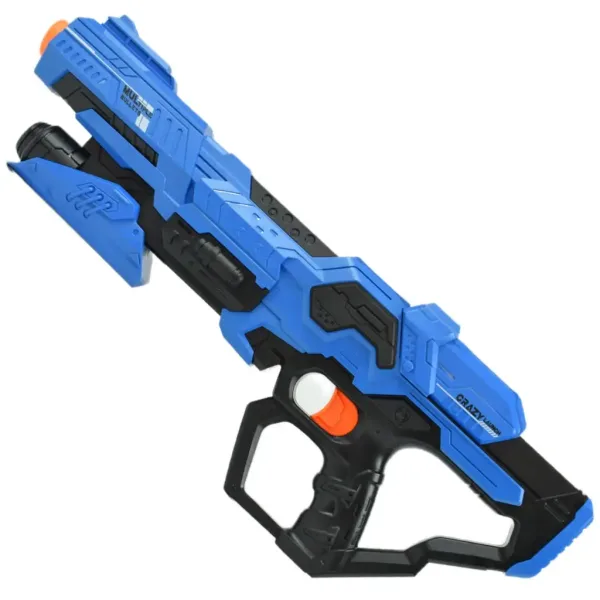 Attack Launcher: Manuálna zbraň so žetónovým terčom a nábojom 49 cm obrázok 2